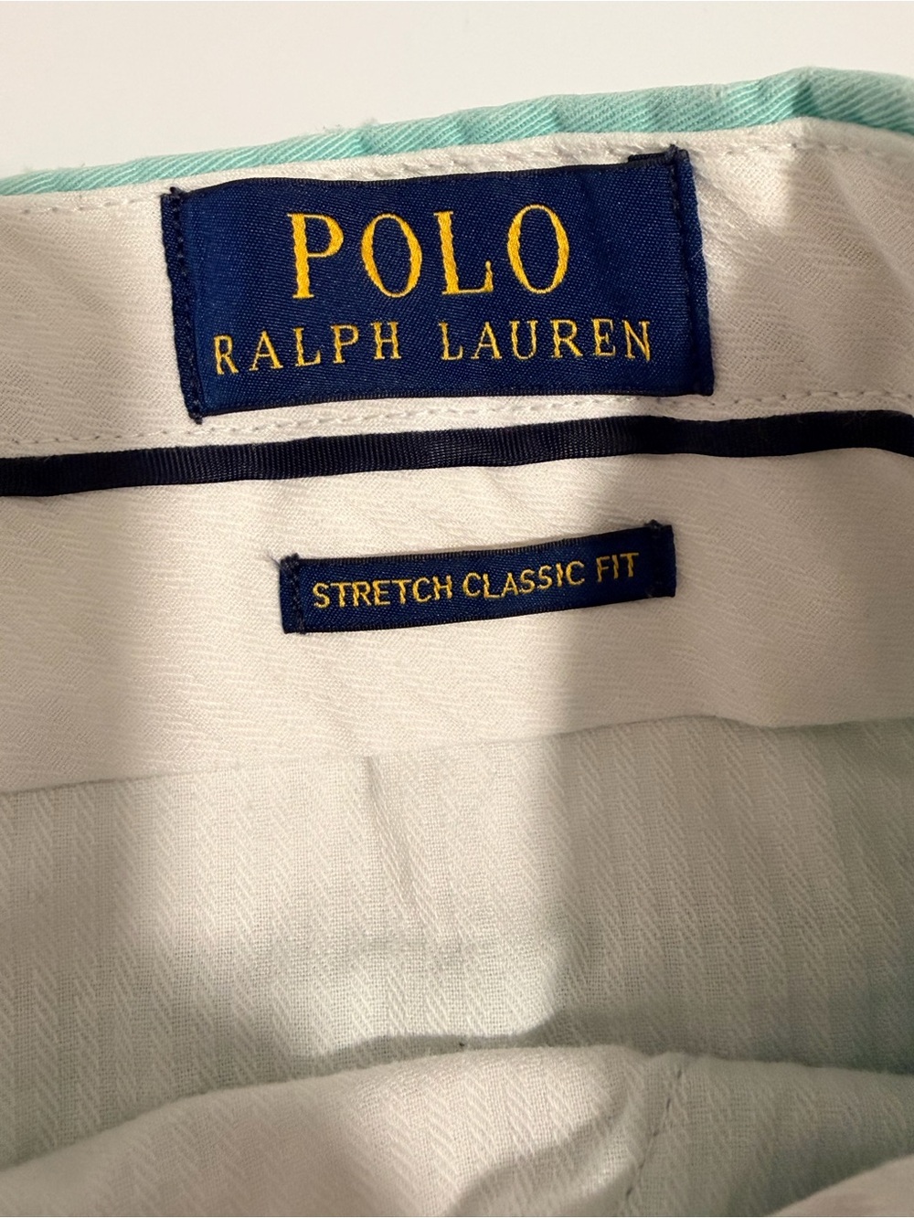 Polo by Ralph Lauren Light Mint Flat-Front Chino Shorts - Picture 2 of 5